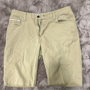 Vans of the wall Men's Tan Shorts